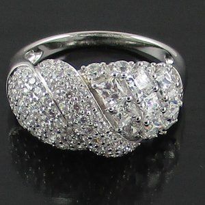 Victoria Wieck 2.86ct Absolute Princess-Cut Ring